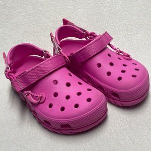 CROCS Pink Post Malone X Crocs Duet Max Clog II🔥 Size W8 M6